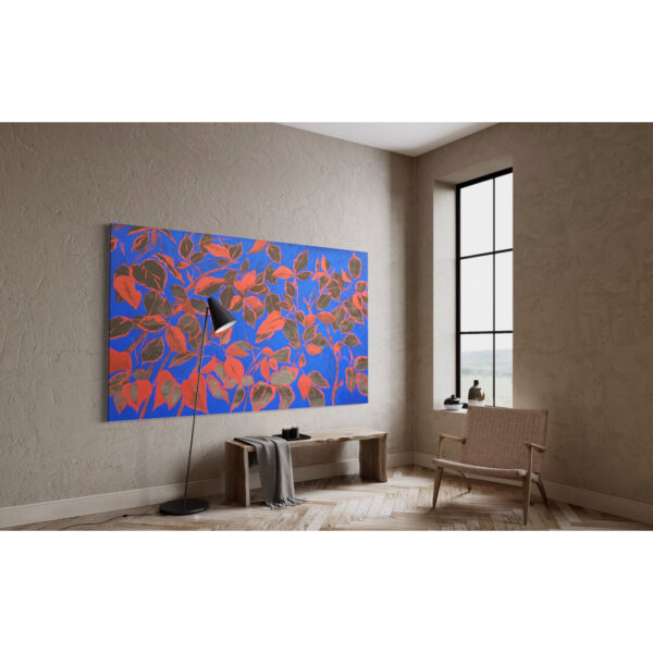 Feuillage rose et fond bleu (J.Zacherl) – Image 3