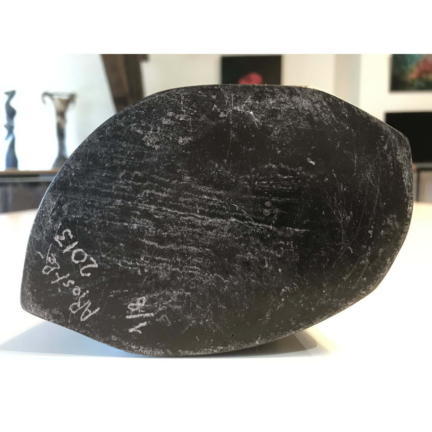 Tête de cheval résine noire (A.Restlé) – Image 5