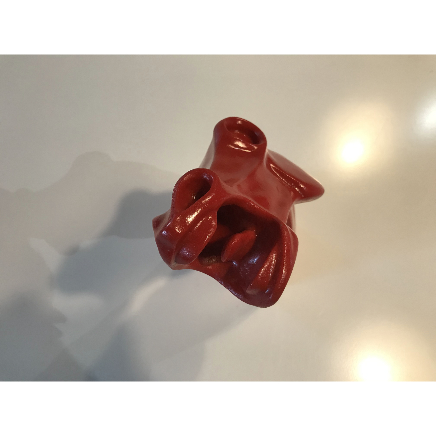 Tête de cheval résine rouge (A.Restlé) – Image 5