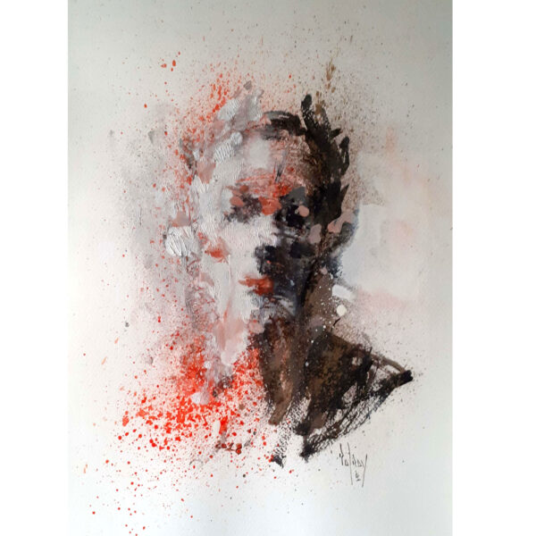 Acrylique/papier 2 (B.Rafray)